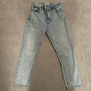Abercrombie & Fitch Light Blue High Rise Jeans
